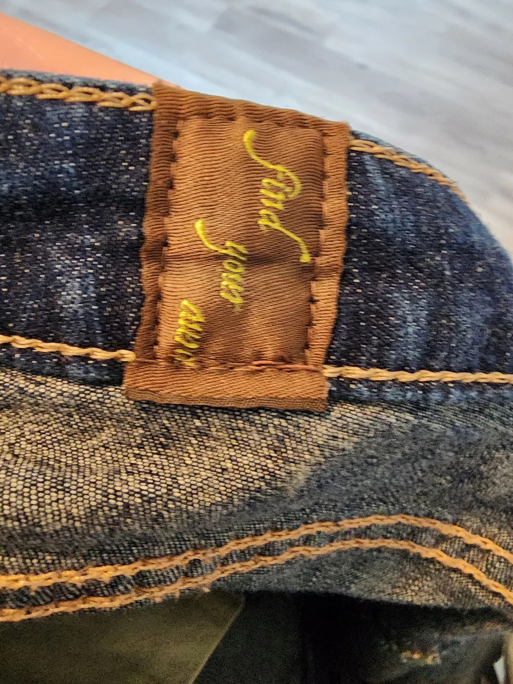 Wrangler Women’s Dark Blue Cropped Denim Jeans Size 14P Petite - Picture 10 of 14